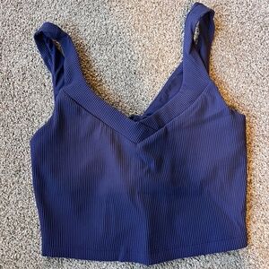 Beyond Yoga Impulse Ribbed Cropped Tank